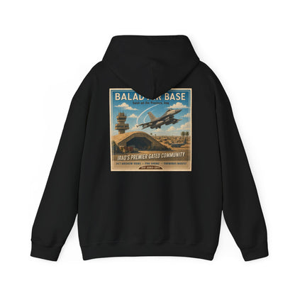 K-Factor Supply Co Balad Travel (Back Print) Hoodie