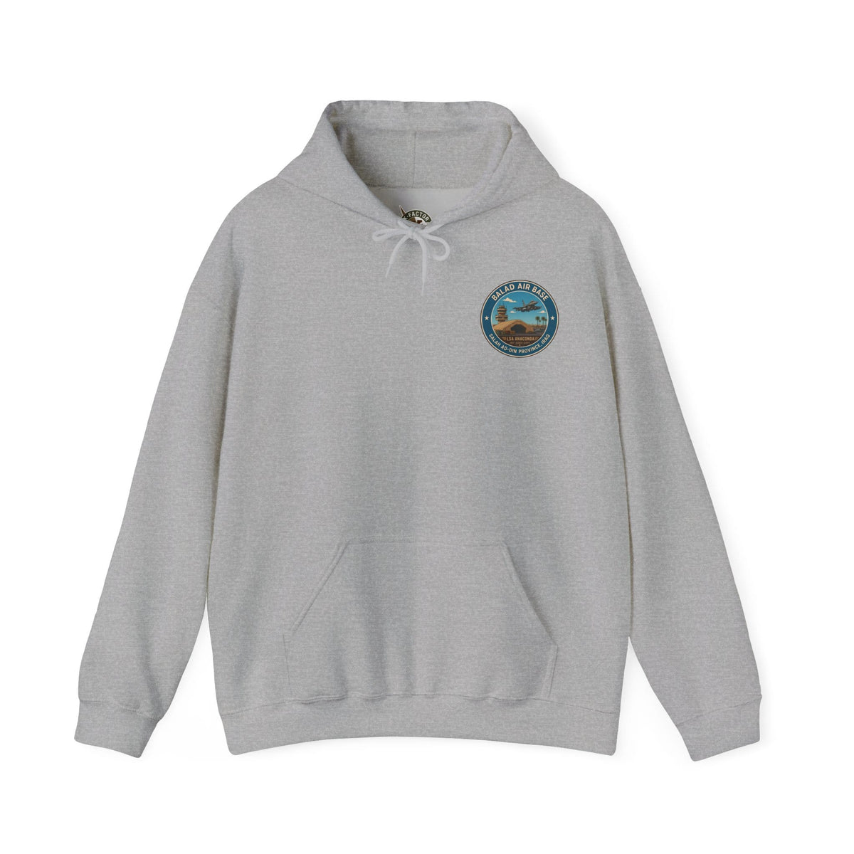 K-Factor Supply Co Balad Travel (Back Print) Hoodie