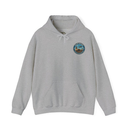 K-Factor Supply Co Balad Travel (Back Print) Hoodie