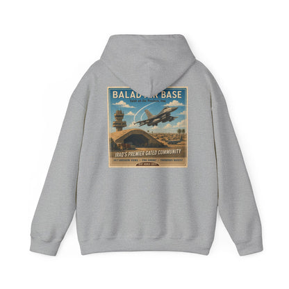 K-Factor Supply Co Balad Travel (Back Print) Hoodie Sport Grey / S