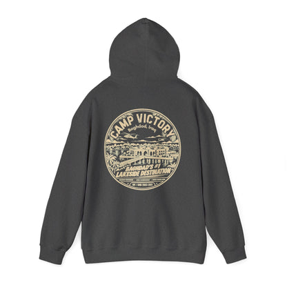 K-Factor Supply Co Camp Victory Lakeside Destination (Back Print) Hoodie