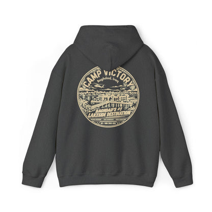 K-Factor Supply Co Camp Victory Lakeside Destination (Back Print) Hoodie