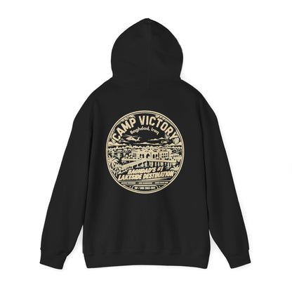 K-Factor Supply Co Camp Victory Lakeside Destination (Back Print) Hoodie