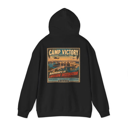 K-Factor Supply Co Camp Victory Travel (Back Print) Hoodie