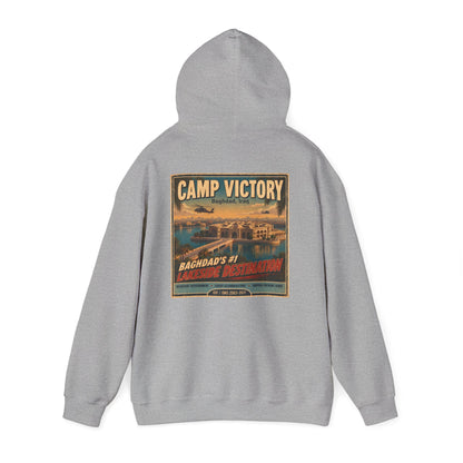 K-Factor Supply Co Camp Victory Travel (Back Print) Hoodie