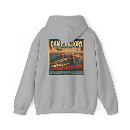 K-Factor Supply Co Camp Victory Travel (Back Print) Hoodie