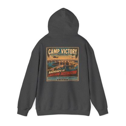 K-Factor Supply Co Camp Victory Travel (Back Print) Hoodie