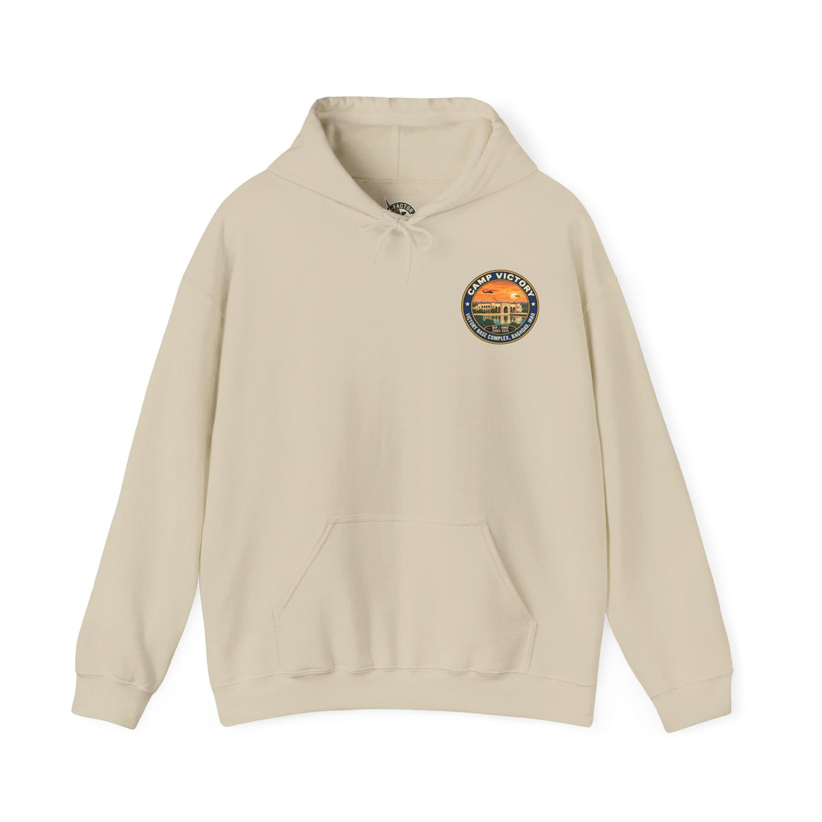 K-Factor Supply Co Camp Victory Travel (Back Print) Hoodie