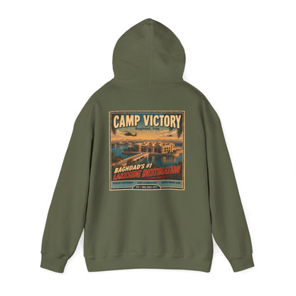 K-Factor Supply Co Camp Victory Travel (Back Print) Hoodie
