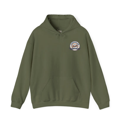 K-Factor Supply Co Chinook Air - Iraq (Back Print) Hoodie