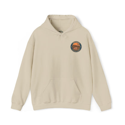 K-Factor Supply Co FOB Ghazni Travel (Back Print) Hoodie