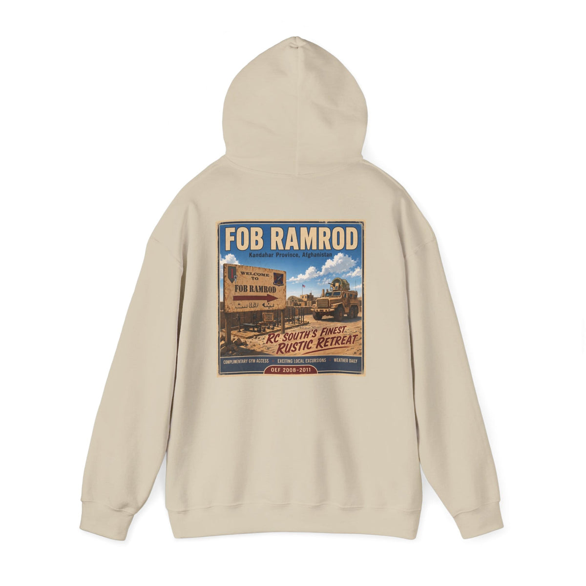 K-Factor Supply Co FOB Ramrod Travel [Back Print] Hoodie