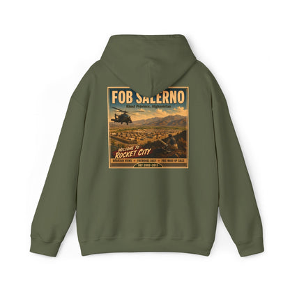 K-Factor Supply Co FOB Salerno Travel (Back Print) Hoodie
