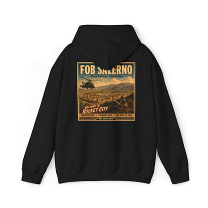 K-Factor Supply Co FOB Salerno Travel (Back Print) Hoodie