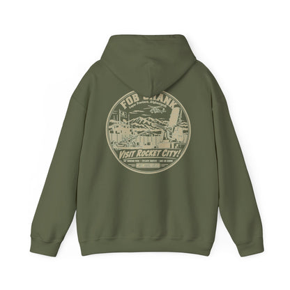 K-Factor Supply Co FOB Shank Rocket City [Back Print] Hoodie