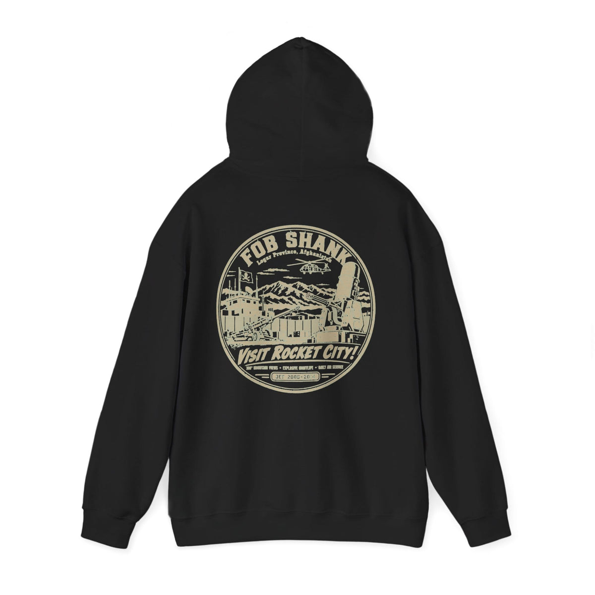 K-Factor Supply Co FOB Shank Rocket City [Back Print] Hoodie