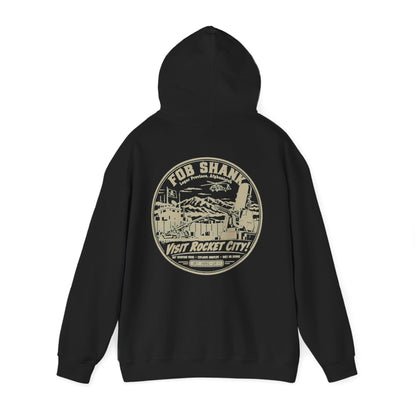 K-Factor Supply Co FOB Shank Rocket City [Back Print] Hoodie
