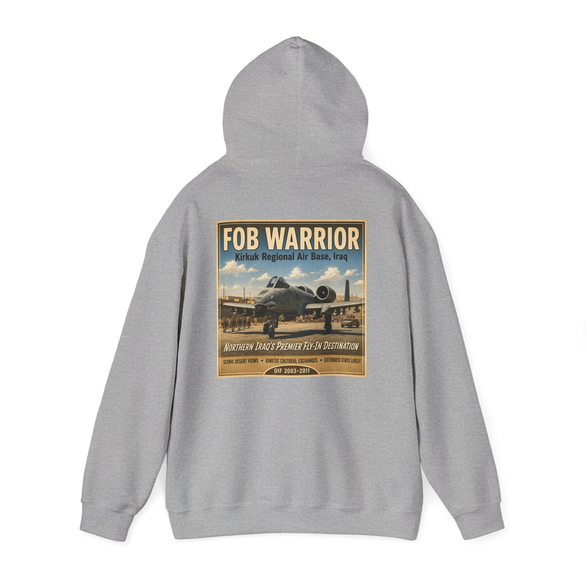 K-Factor Supply Co FOB Warrior (Kirkuk) [Back Print] Hoodie