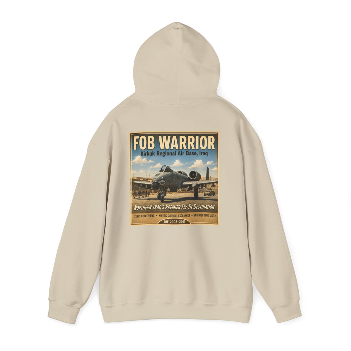 K-Factor Supply Co FOB Warrior (Kirkuk) [Back Print] Hoodie