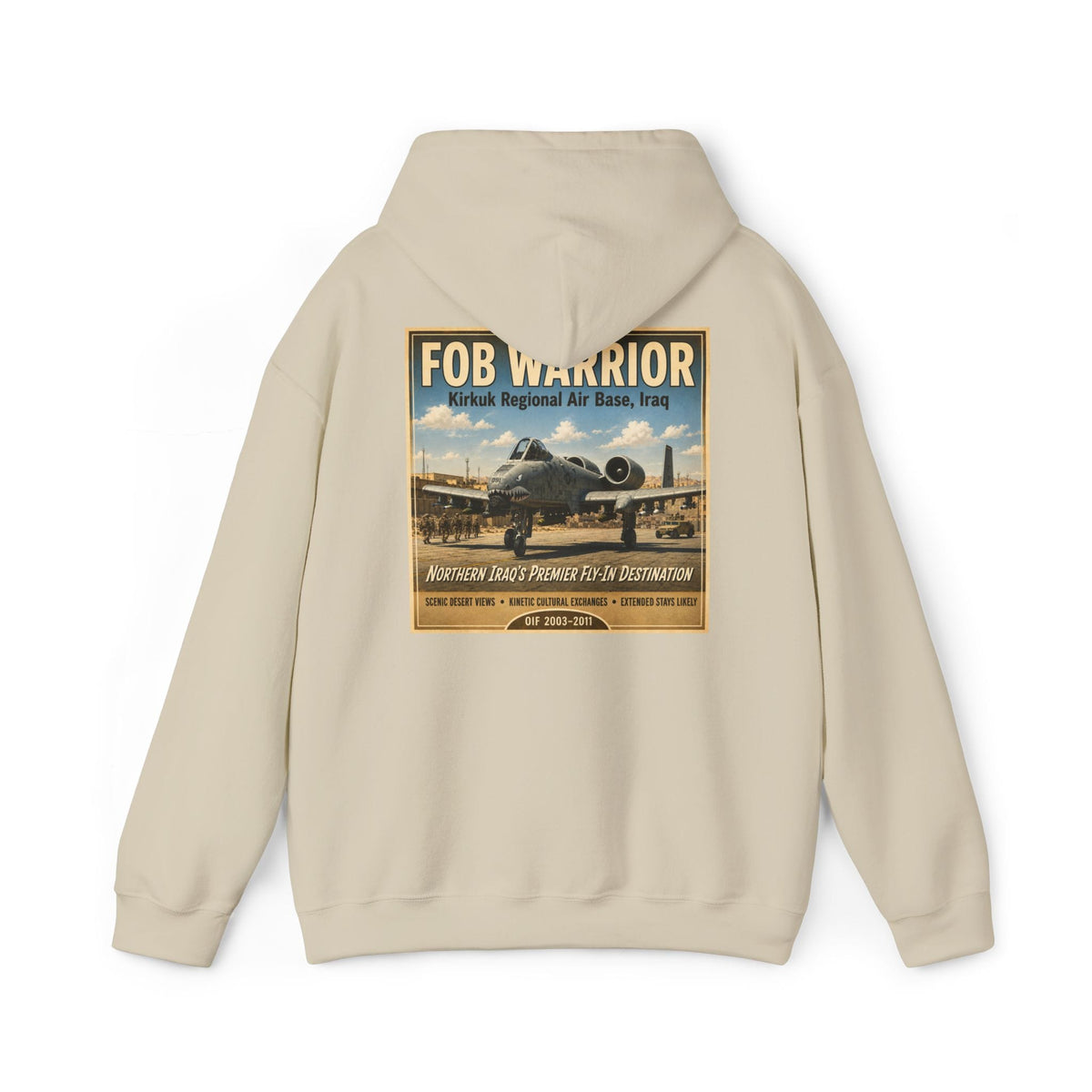 K-Factor Supply Co FOB Warrior (Kirkuk) [Back Print] Hoodie