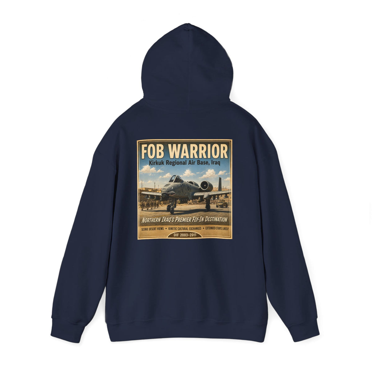 K-Factor Supply Co FOB Warrior (Kirkuk) [Back Print] Hoodie
