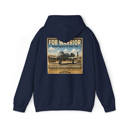 K-Factor Supply Co FOB Warrior (Kirkuk) [Back Print] Hoodie Navy / S