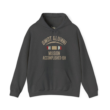 K-Factor Supply Co GWOT Alumni MK 2 Mod 3 (ICM) Hoodie Dark Heather / S