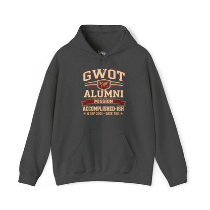 K-Factor Supply Co GWOT Alumni Mk 3 Hoodie Dark Heather / S