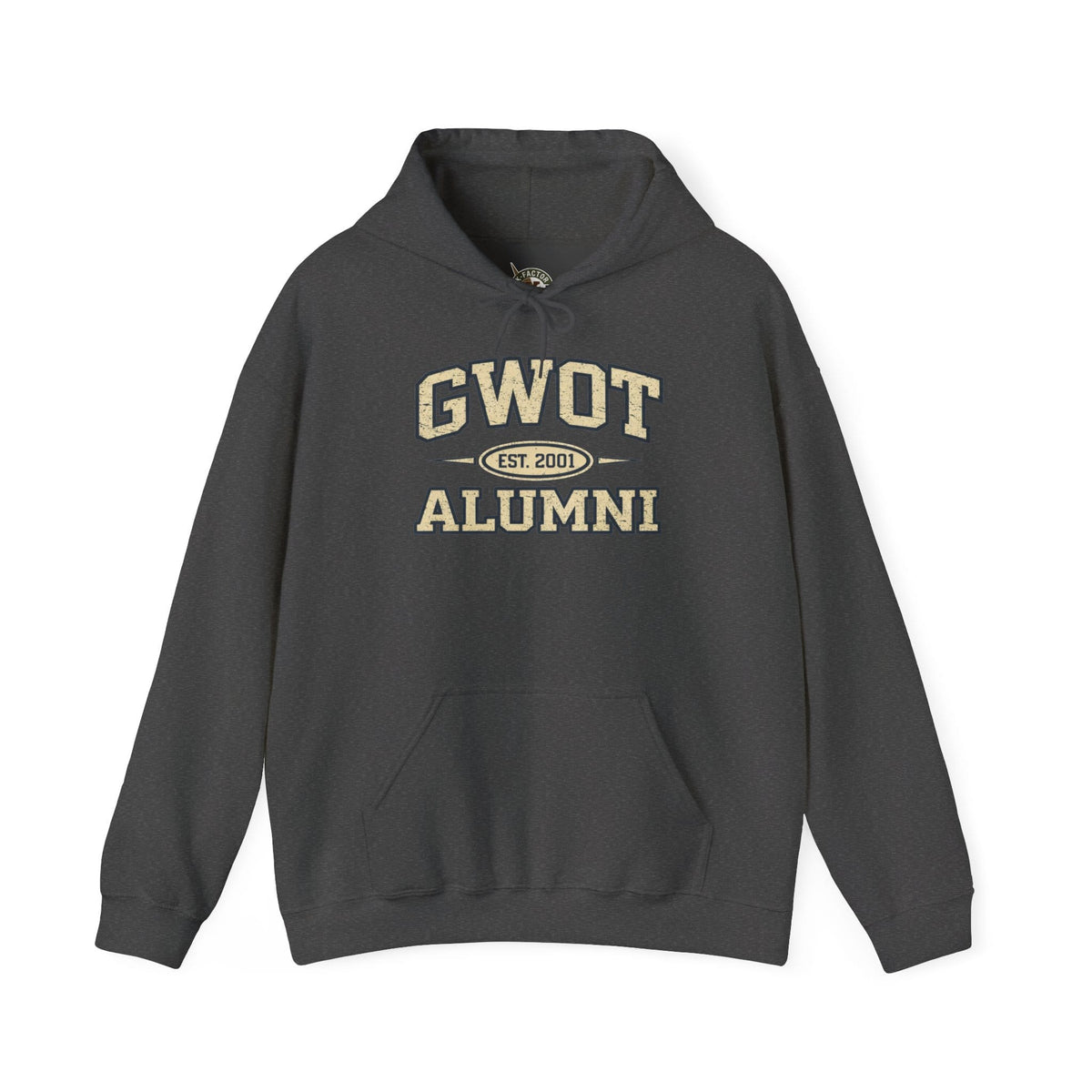 K-Factor Supply Co GWOT Alumni Mk 4 Mod 0 Hoodie Dark Heather / S