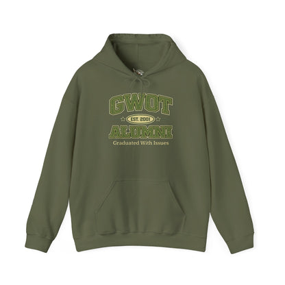K-Factor Supply Co GWOT Alumni Mk 4 Mod 1 Hoodie Military Green / S