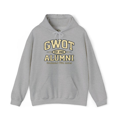 K-Factor Supply Co GWOT Alumni Mk 4 Mod 2 Hoodie Sport Grey / S