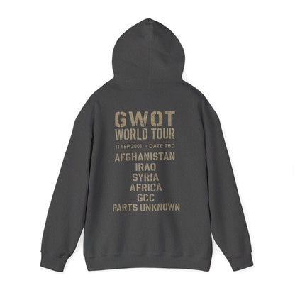 K-Factor Supply Co GWOT World Tour (Back Print) Hoodie