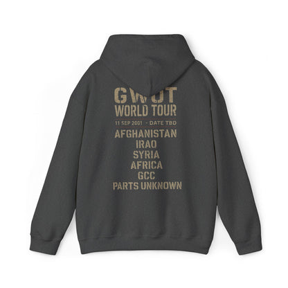 K-Factor Supply Co GWOT World Tour (Back Print) Hoodie