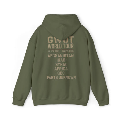 K-Factor Supply Co GWOT World Tour (Back Print) Hoodie