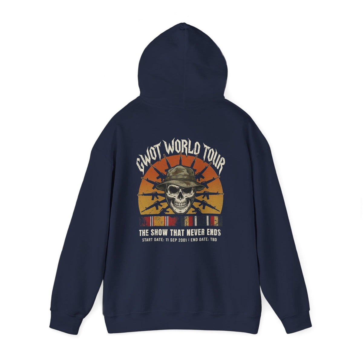 K-Factor Supply Co GWOT World Tour Mk 2 (Back Print) Hoodie
