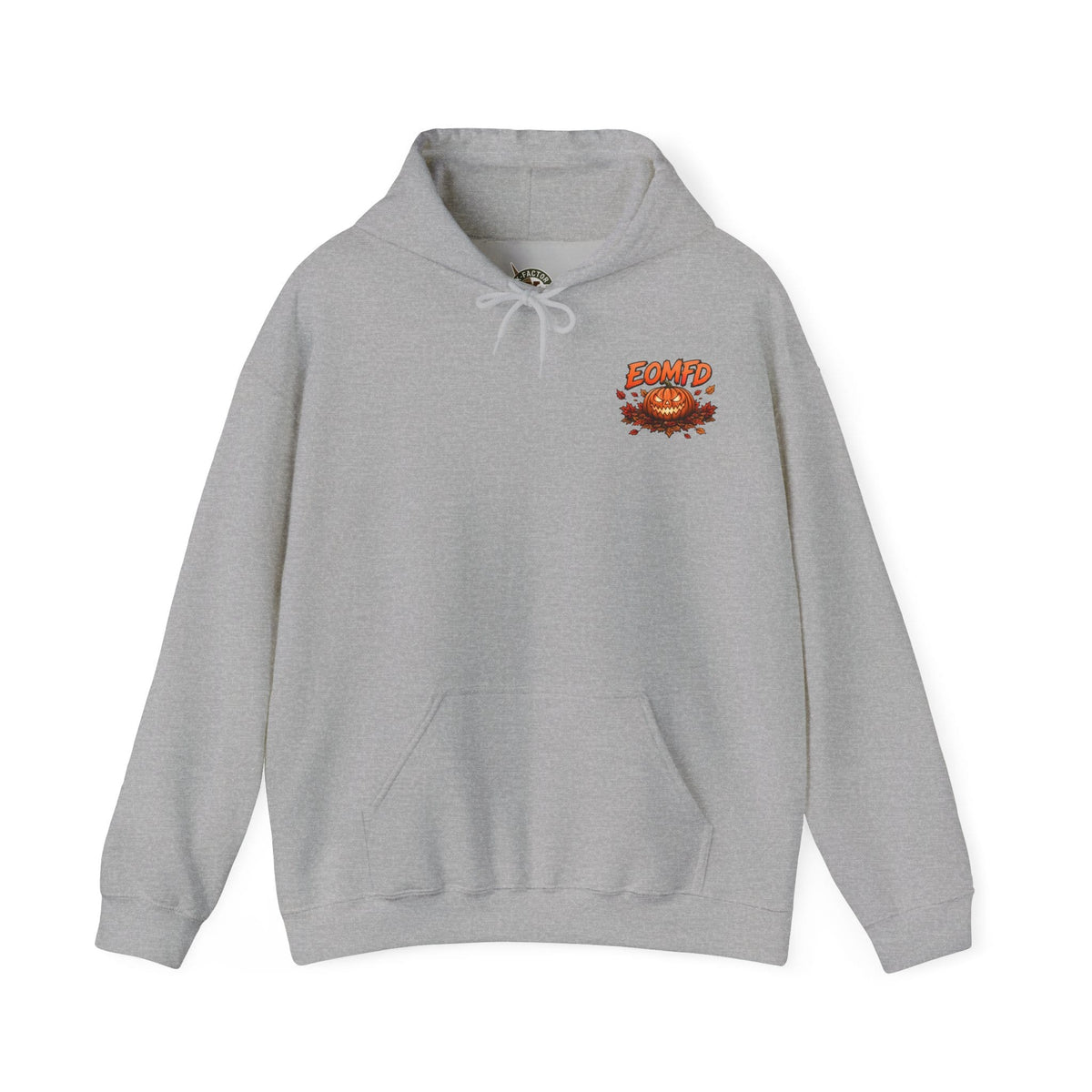 K-Factor Supply Co Headless Tech-man (Back Print) Hoodie Sport Grey / S