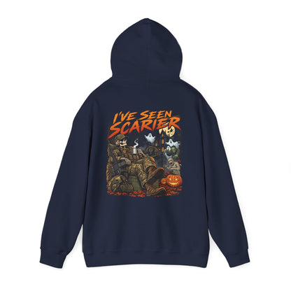 K-Factor Supply Co I've Seen Scarier - GWOT Alumni (Back Print) Hoodie