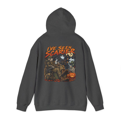 K-Factor Supply Co I've Seen Scarier - GWOT Alumni (Back Print) Hoodie