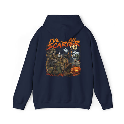 K-Factor Supply Co I've Seen Scarier - GWOT Alumni (Back Print) Hoodie