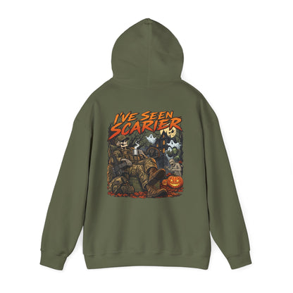 K-Factor Supply Co I've Seen Scarier - GWOT Alumni (Back Print) Hoodie