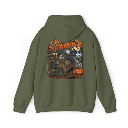 K-Factor Supply Co I've Seen Scarier - GWOT Alumni (Back Print) Hoodie