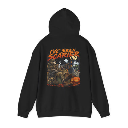K-Factor Supply Co I've Seen Scarier - GWOT Alumni (Back Print) Hoodie