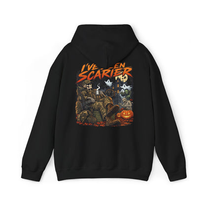 K-Factor Supply Co I've Seen Scarier - GWOT Alumni (Back Print) Hoodie Black / S