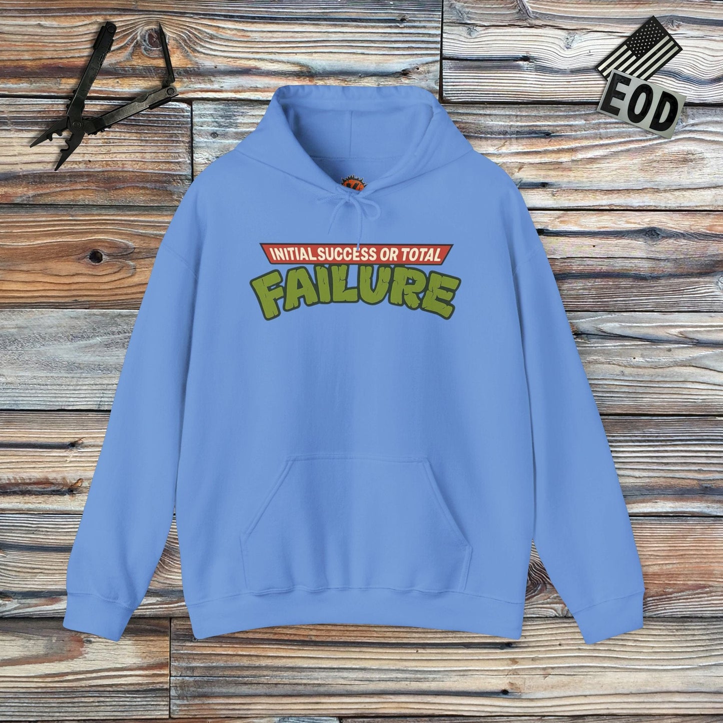 K-Factor Supply Co ISOTF - Mutant Mayhem Hoodie Carolina Blue / S
