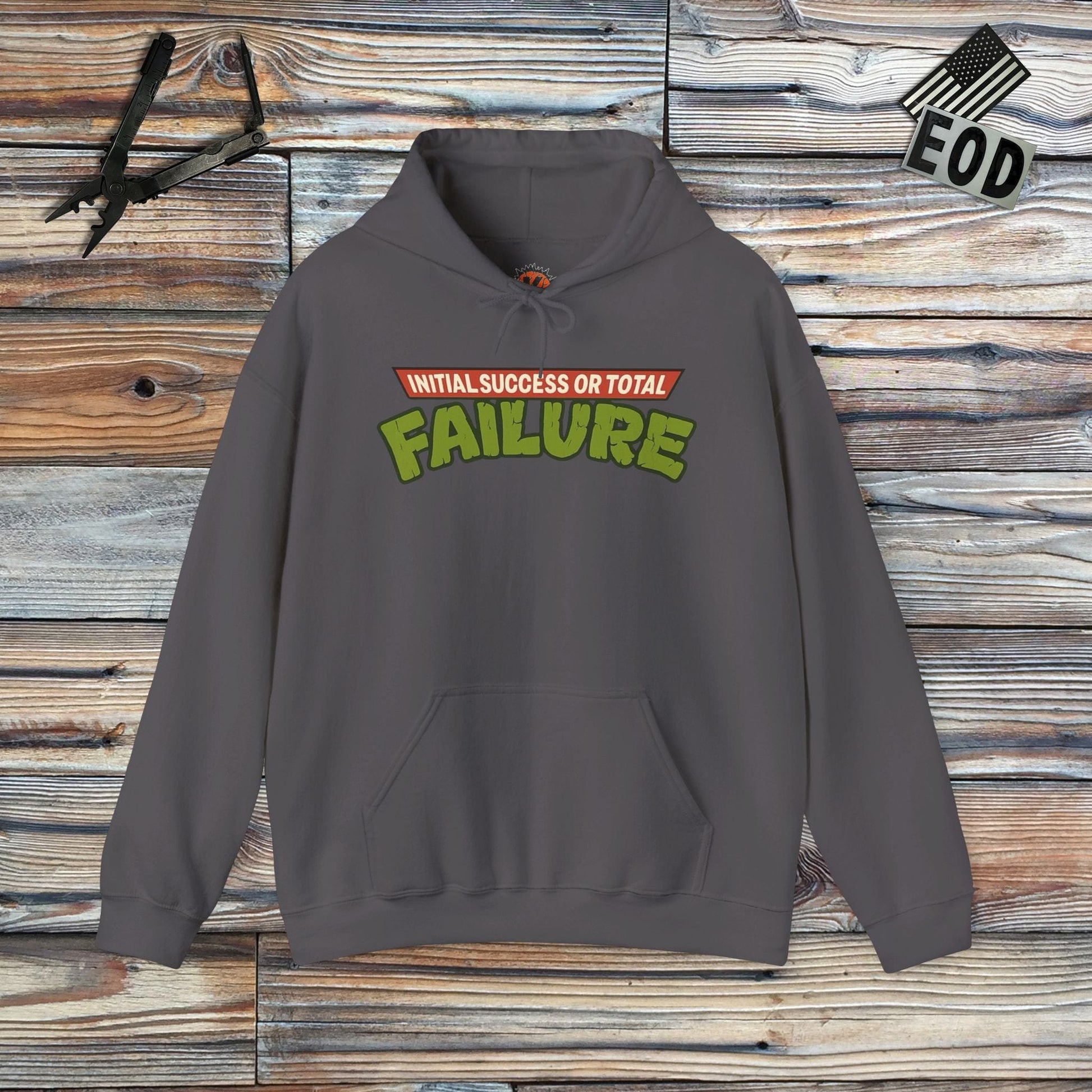 K-Factor Supply Co ISOTF - Mutant Mayhem Hoodie Charcoal / S