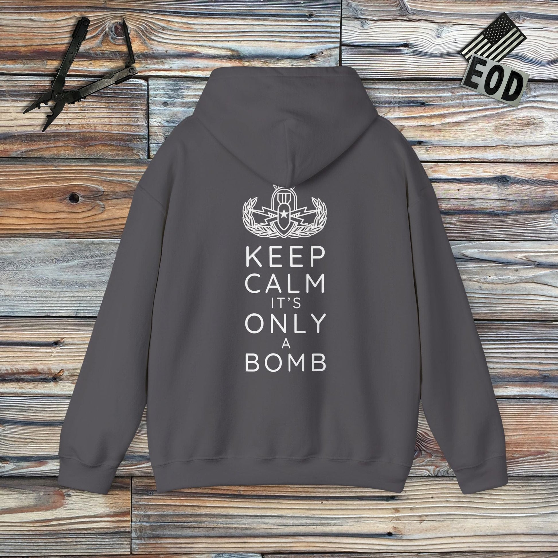 K-Factor Supply Co Keep Calm Hoodie
