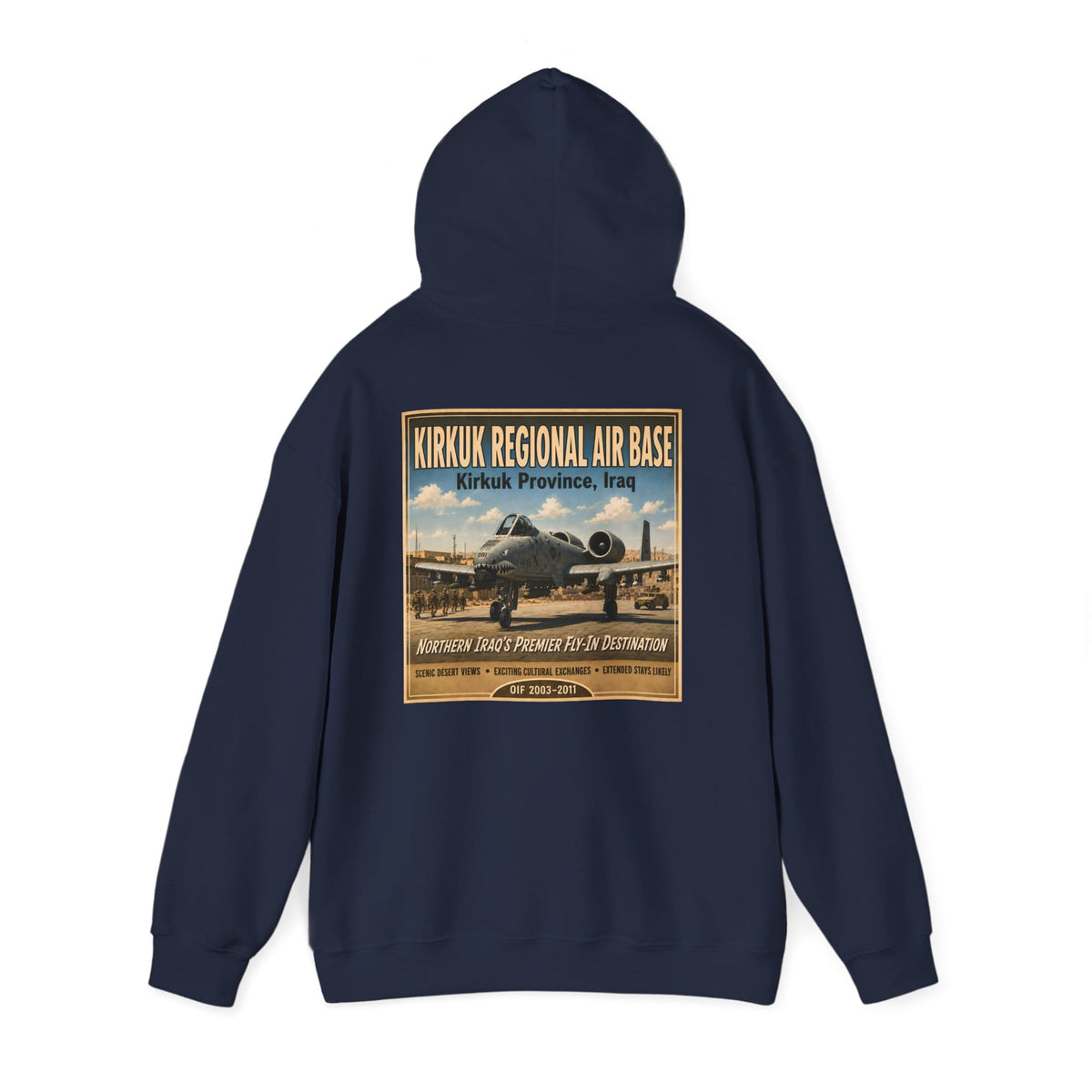 K-Factor Supply Co Kirkuk (KRAB) [Back Print] Hoodie