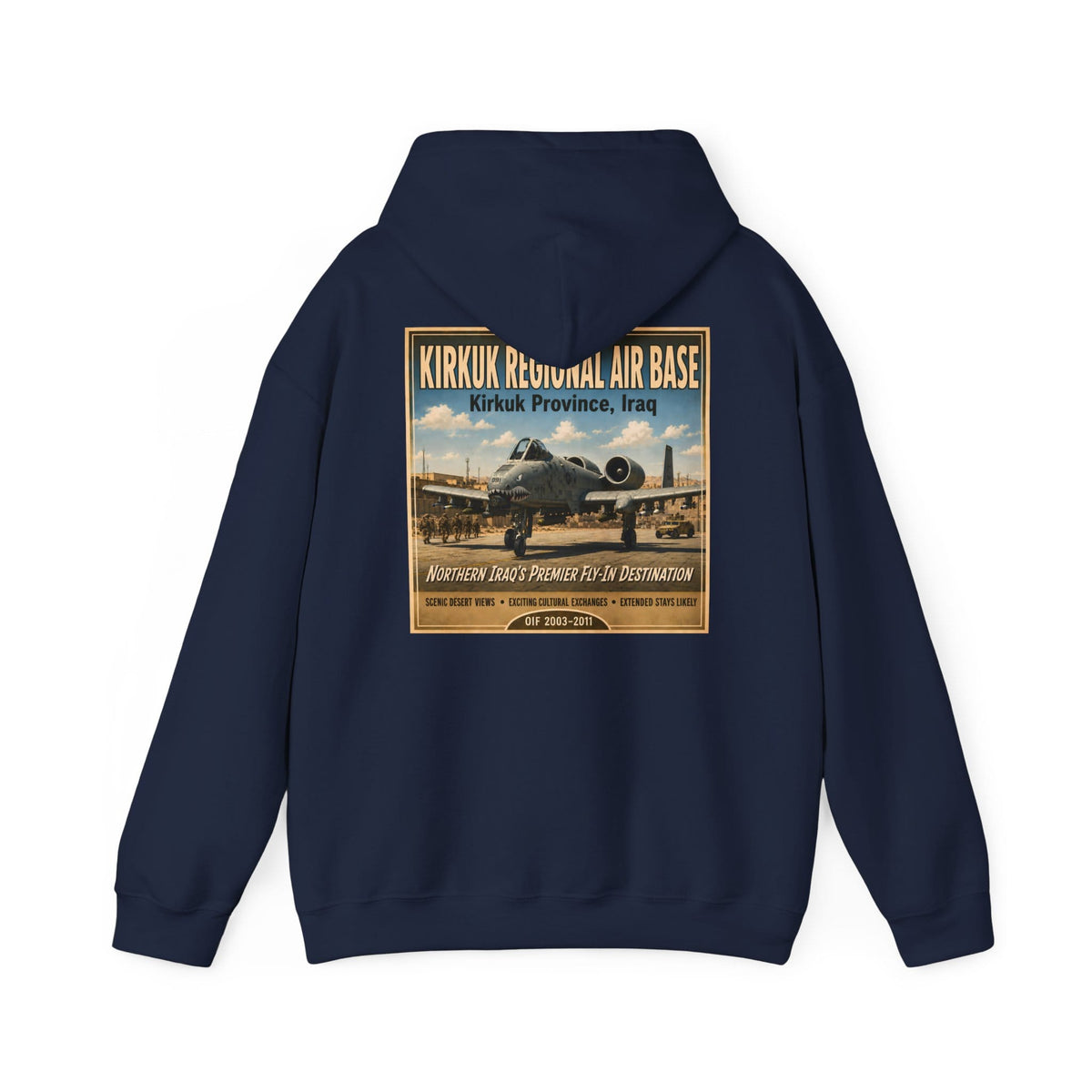 K-Factor Supply Co Kirkuk (KRAB) [Back Print] Hoodie