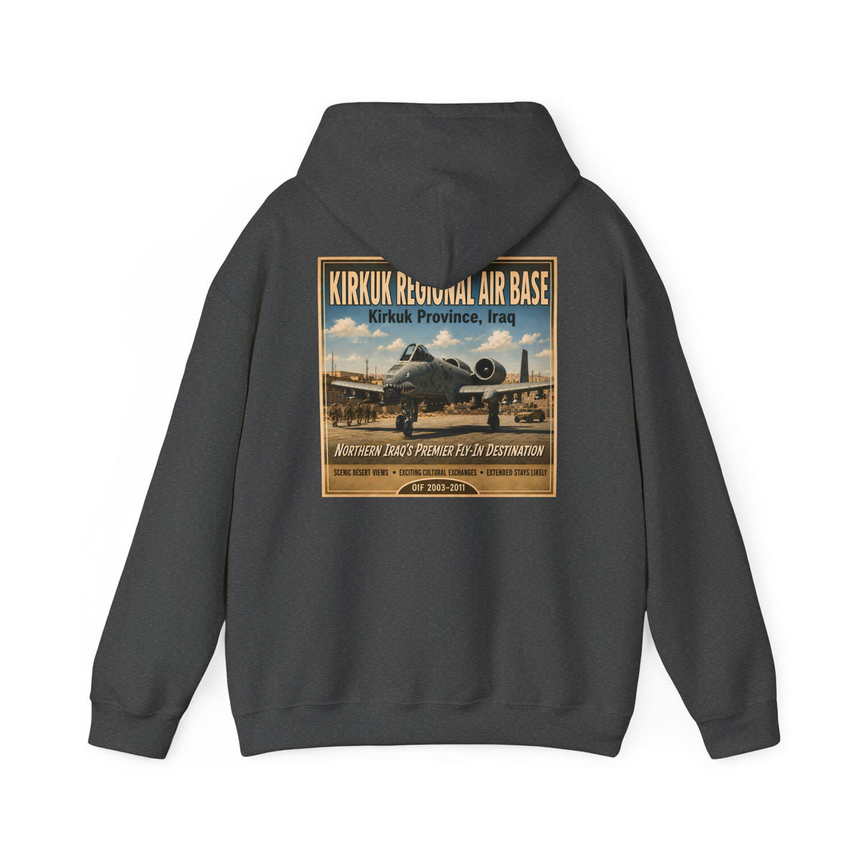 K-Factor Supply Co Kirkuk (KRAB) [Back Print] Hoodie