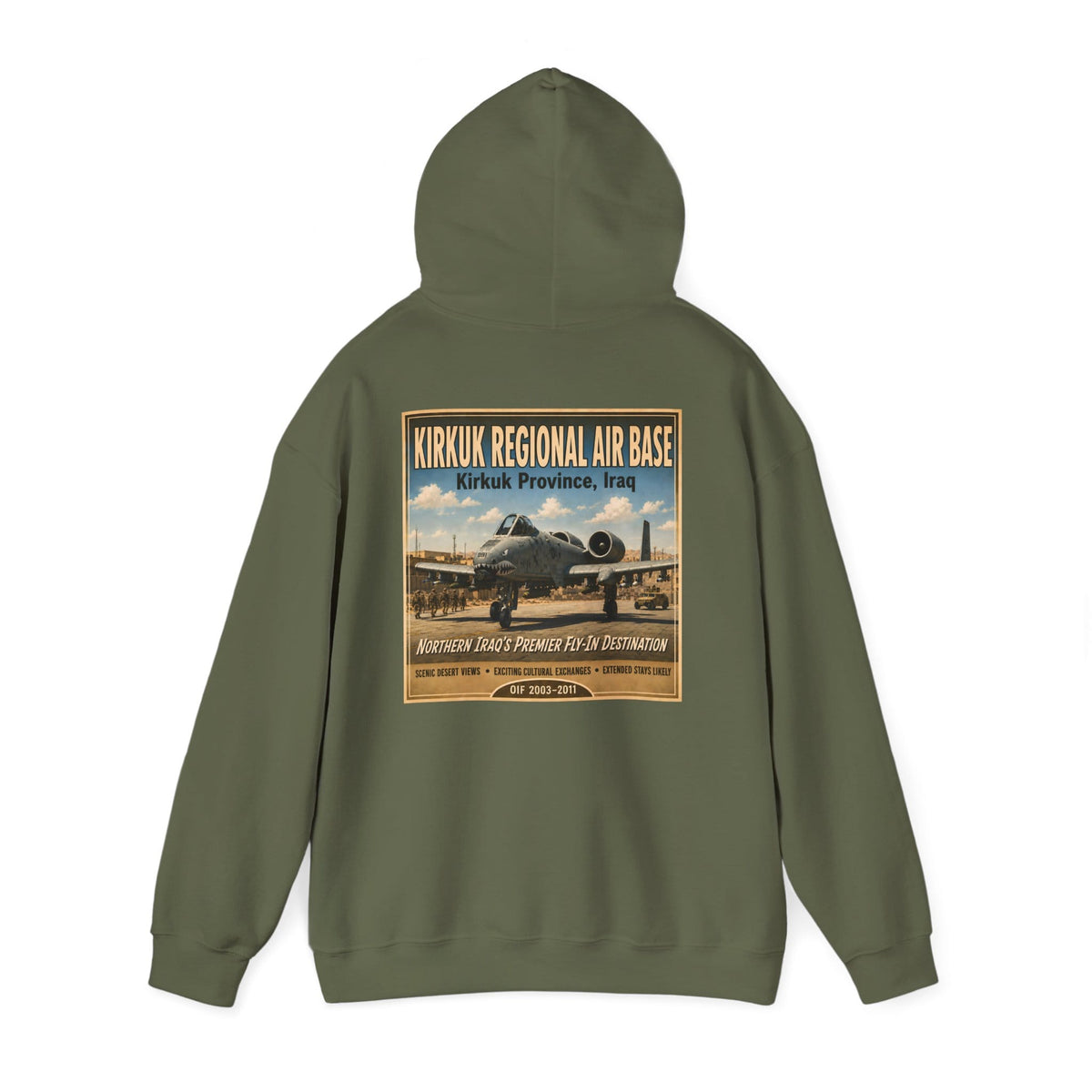 K-Factor Supply Co Kirkuk (KRAB) [Back Print] Hoodie
